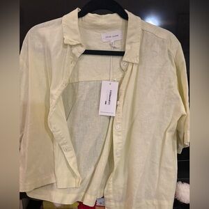Dear John Soft Yellow Casual Shirt